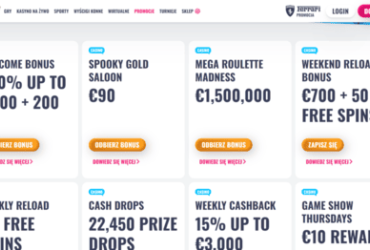 OhMySpins Kasyno-lista promocje