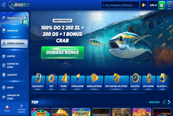 Strona główna kasyna Bassbet
