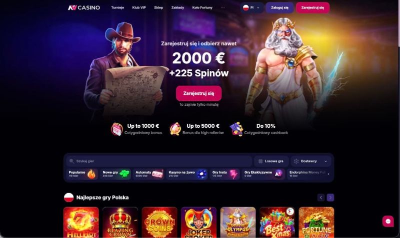 Strona główna NV Casino 