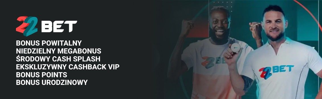22Bet kasyno bonusy