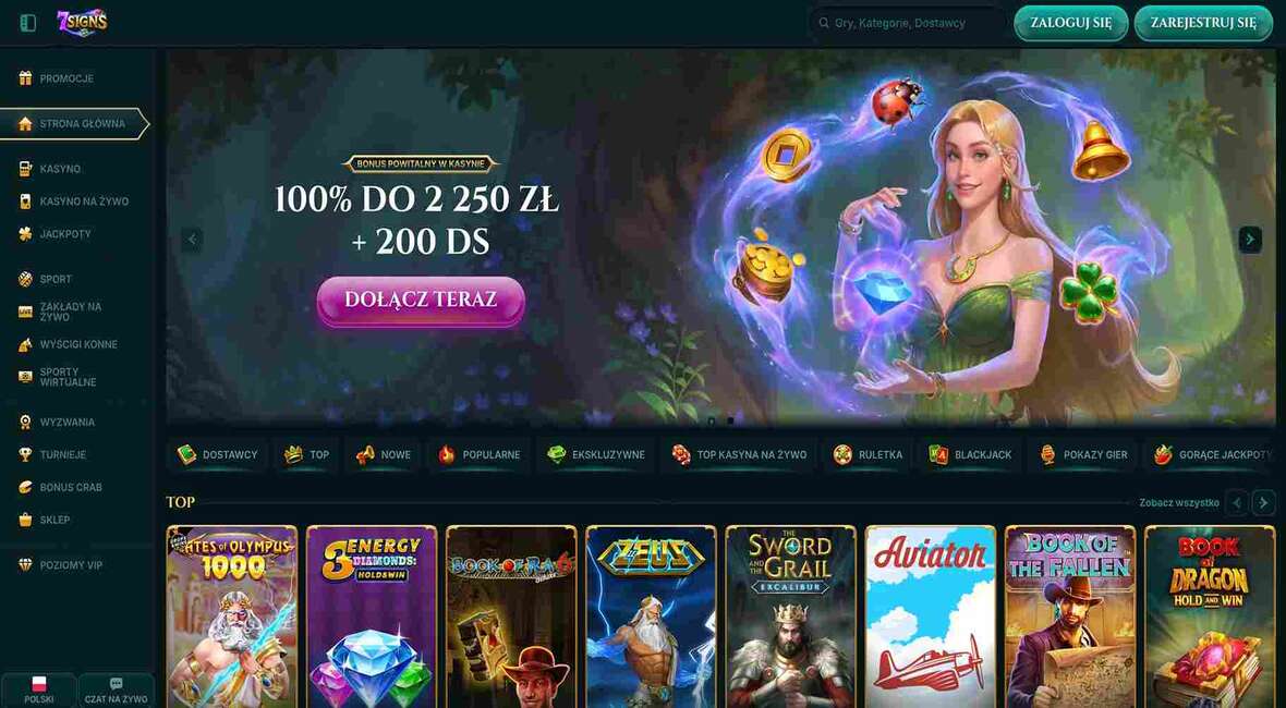 Strona główna kasyna 7signs