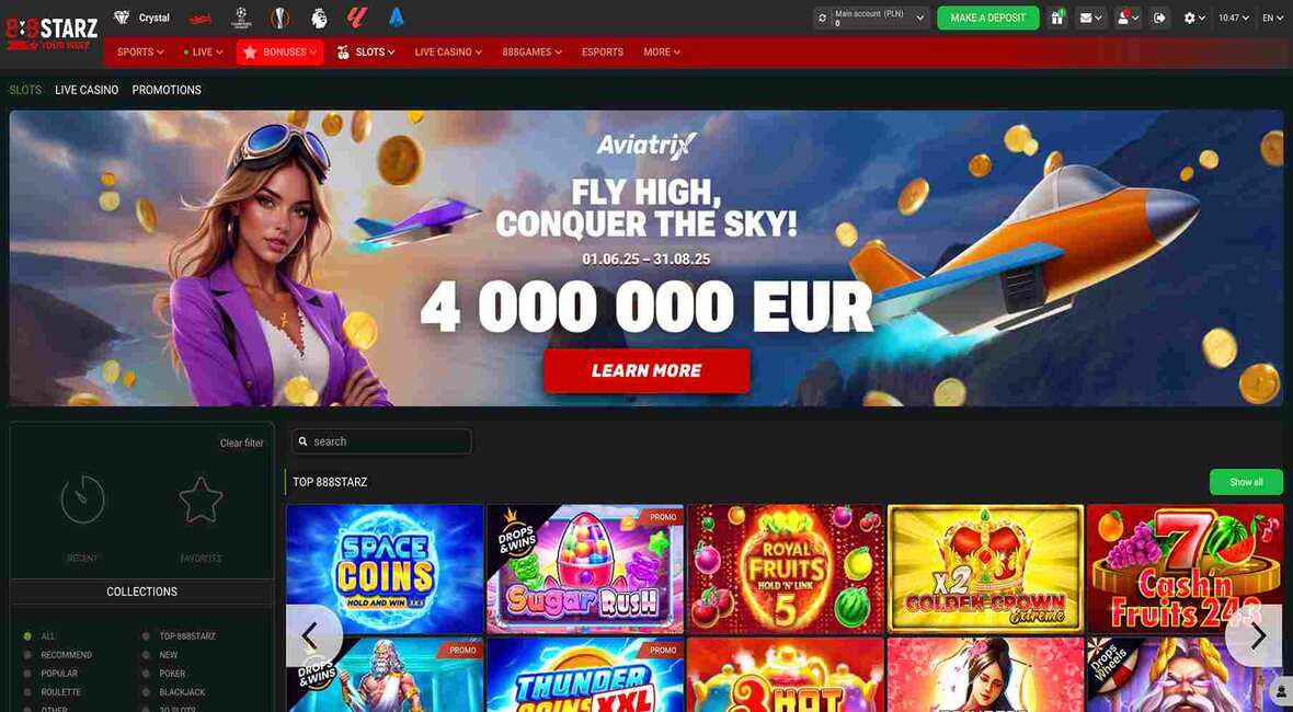 888Starz kasyno sloty