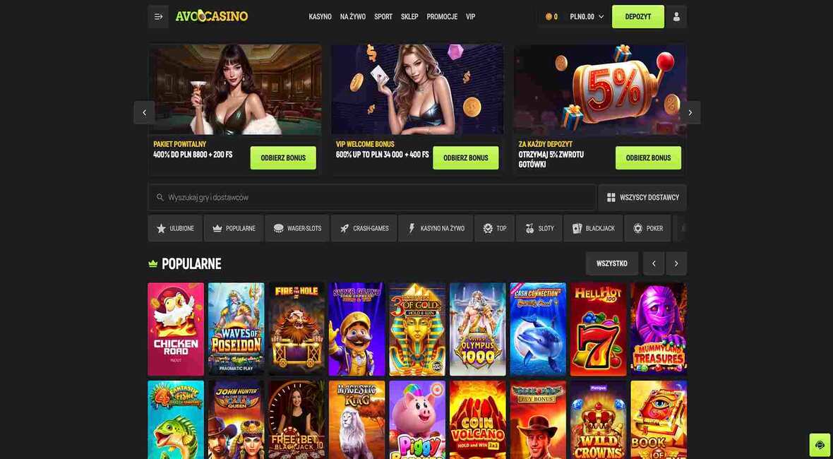 Strona główna Avocasino