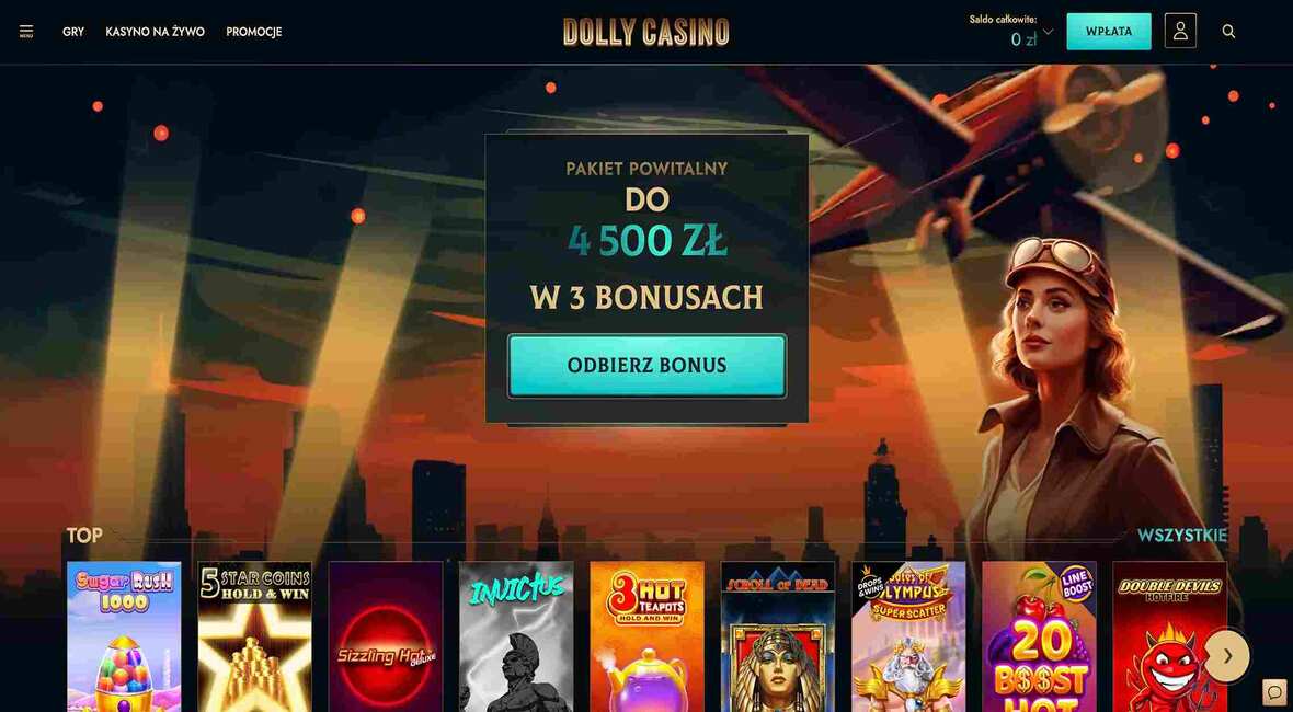 Strona główna kasyna Dolly