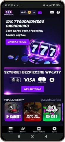 Fast Slots kasyno wersja mobilna
