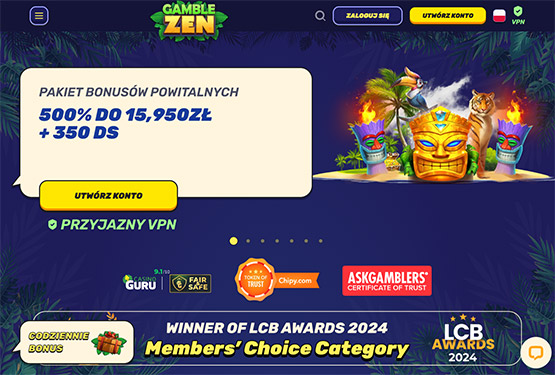 Strona główna kasyna Gamblezen