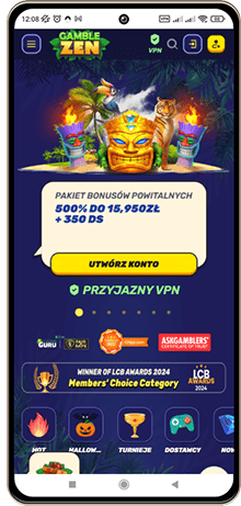 Gamblezen kasyno wersja mobilna