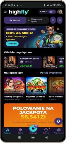 Highflybet kasyno wersja mobilna