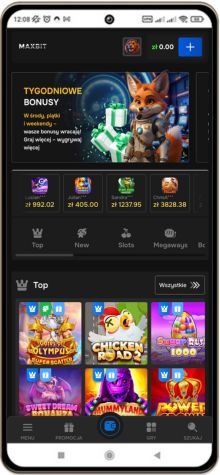 Maxbit kasyno wersja mobilna
