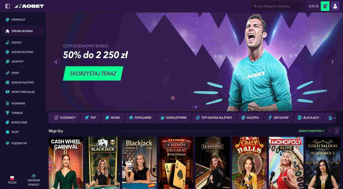 Strona główna kasyna Naobet