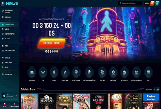 Strona główna kasyna Ninlay