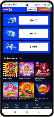 VulkanBet kasyno wersja mobilna