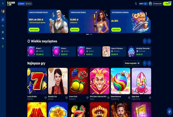 Strona główna kasyna Billionairespin