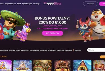 HappySlots Kasyno - lobby