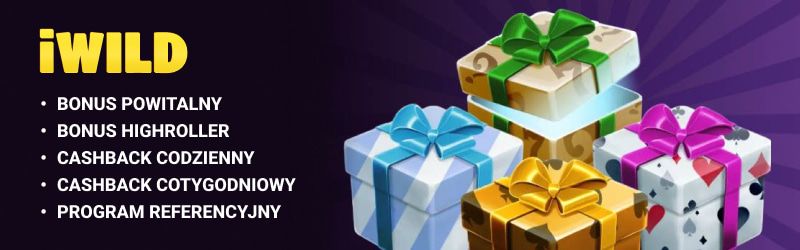 iWild bonusy