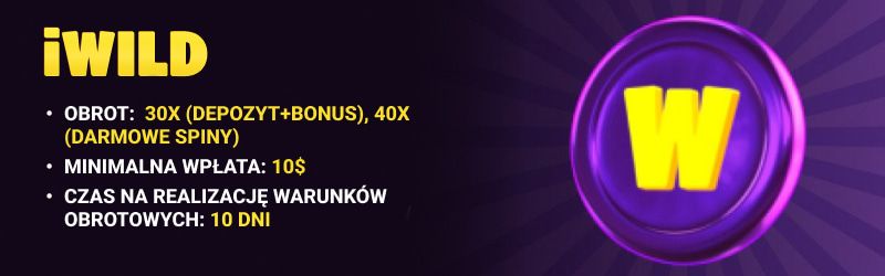 Zasady i warunki bonusów kasyna iWild
