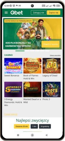 Qbet kasyno wersja mobilna