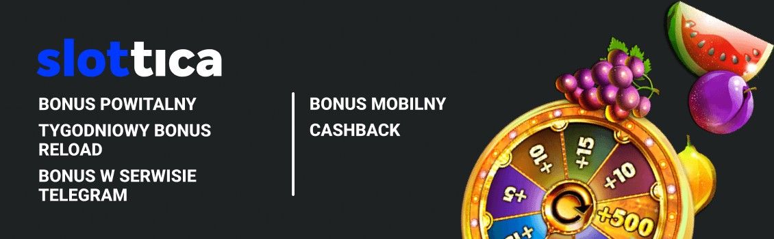 Slottica bonusy