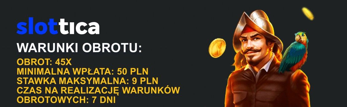Zasady i warunki bonusów kasyna Slottica