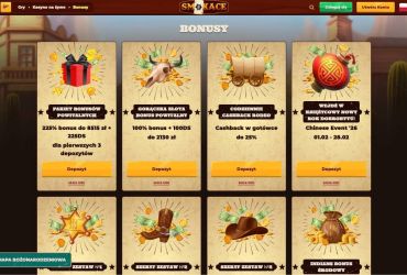 SmokAce bonusy