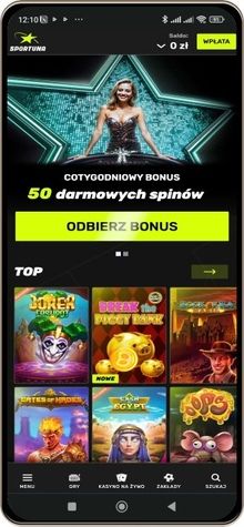 Sportuna kasyno wersja mobilna