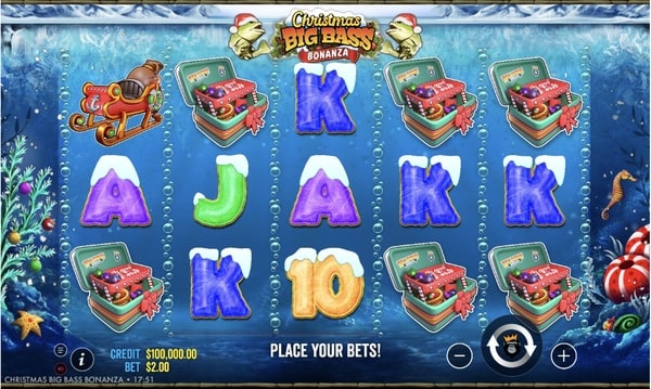 Przegląd slotu Christmas Big Bass Bonanza