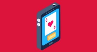 Gra w pokera na telefonie komórkowym