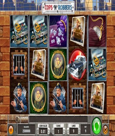 Zagraj teraz w Cops’n’Robbers automat online od Play’n GO za darmo | Kasynos Online