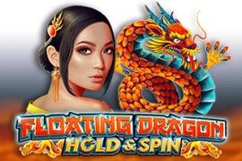 floating dragon slot logo