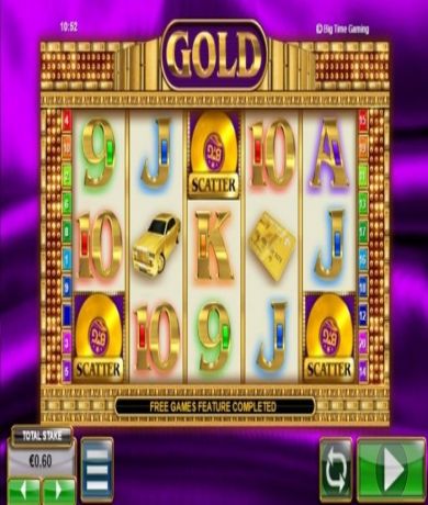 Zagraj teraz w Automat do gier Gold od Big Time Gaming za darmo | Kasynos Online