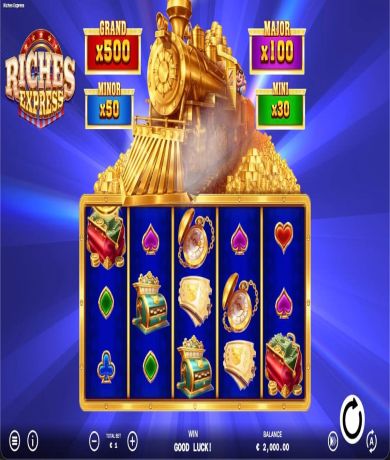 Zagraj teraz w Riches Express od ELA Games – recenzja, darmowa gra w wersji demo za darmo | Kasynos Online