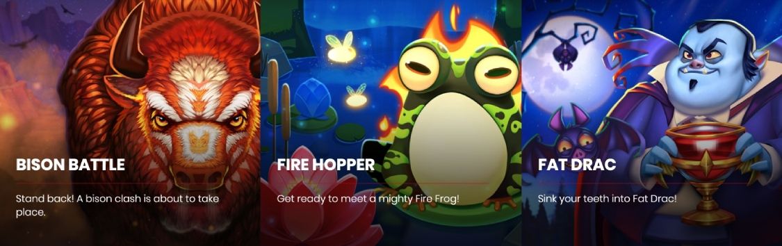 Rodzaje gier Push Gaming